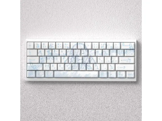Alt view image 3 of 3 - Nakanose Sanzuki Keycap for 2D theme with high PBT finish, engraved, compatible with 60, 65, 68.