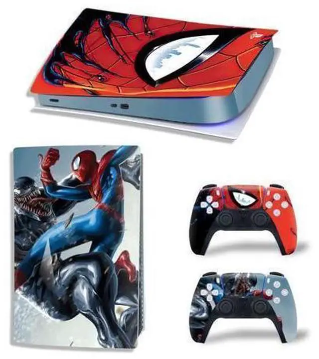 Main image of Cartoon Vinyl Skin Sticker For PS5Digital PS5 Game Console Game Handle Full Protective Film(TN-PS5Digital-6091)