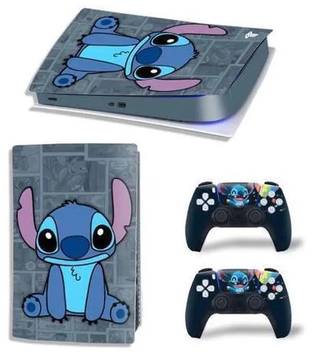 Main image of Stitch Vinyl Skin Sticker For PS5Digital PS5 Game Console Handle Protective Film(TN-PS5Digital-3644)