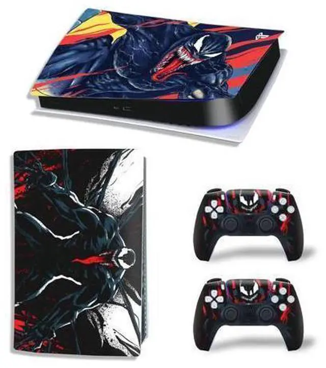 Main image of Venom Vinyl Skin Sticker For PS5Digital PS5 Game Console Game Handle Full Protective Film(TN-PS5Digital-10264)