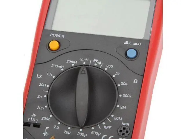Alt view image 3 of 7 - UNI-T UT603 Modern Inductance Capacitance Meters Testers LCR Meter Capacitors Ohmmeter w/hFE Test
