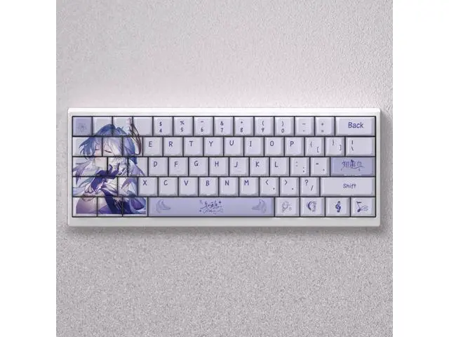 Alt view image 2 of 3 - Thrush Keycap 2D Theme with High Detail Side Etching for Light Transmission PBT Compatible with 60-65-68-75-87