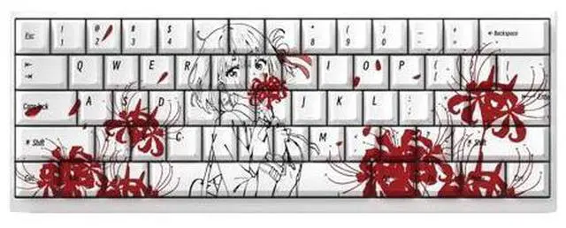 Main image of Jinmu Qianzu Keycap 2D Theme High-Grade PBT Fully Engraved Compatible with 60, 65, 68