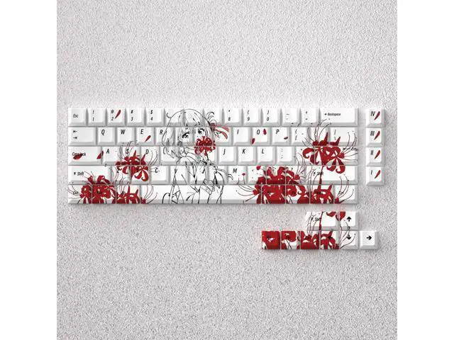 Alt view image 4 of 5 - Jinmu Qianzu Keycap 2D Theme High-Grade PBT Fully Engraved Compatible with 60, 65, 68