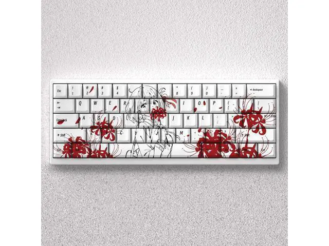 Alt view image 5 of 5 - Jinmu Qianzu Keycap 2D Theme High-Grade PBT Fully Engraved Compatible with 60, 65, 68