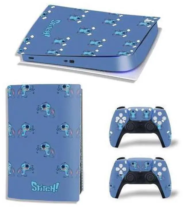 Main image of Stitch Vinyl Skin Sticker For PS5Digital PS5 Game Console Handle Protective Film(TN-PS5Digital-3648)