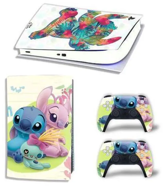 Main image of Stitch Vinyl Skin Sticker For PS5Digital PS5 Game Console Handle Protective Film(TN-PS5Digital-3646)