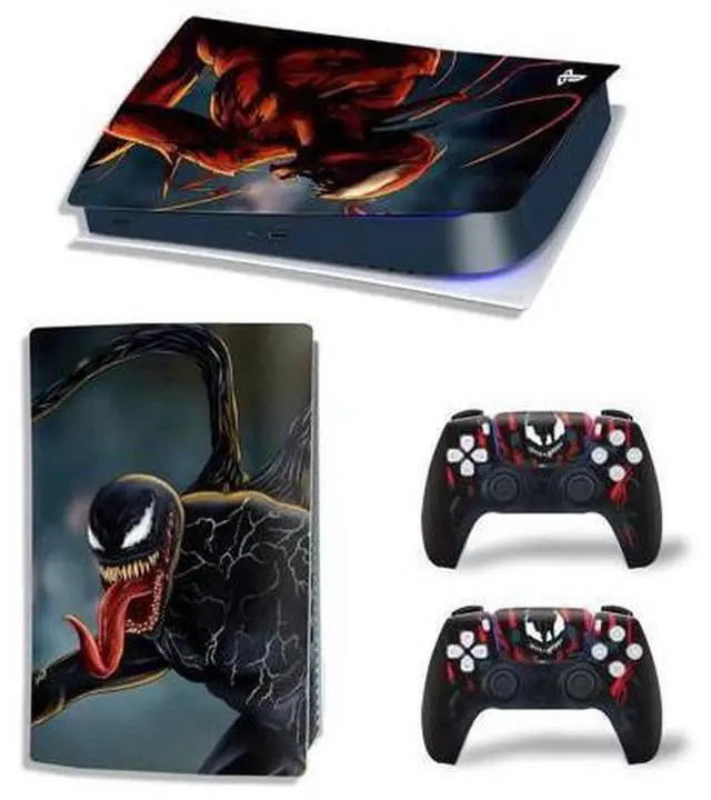 Main image of Venom Vinyl Skin Sticker For PS5Digital PS5 Game Console Game Handle Full Protective Film(TN-PS5Digital-10259)