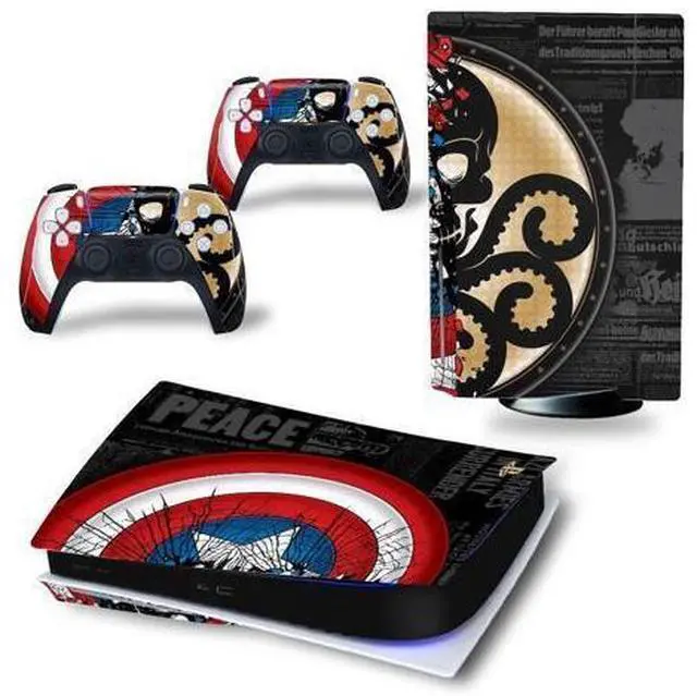 Main image of Cartoon Skin Sticker For PS5Disk PS5 Dick Game Console Game Handle Full Protective Film(TN-PS5Disk-2244)