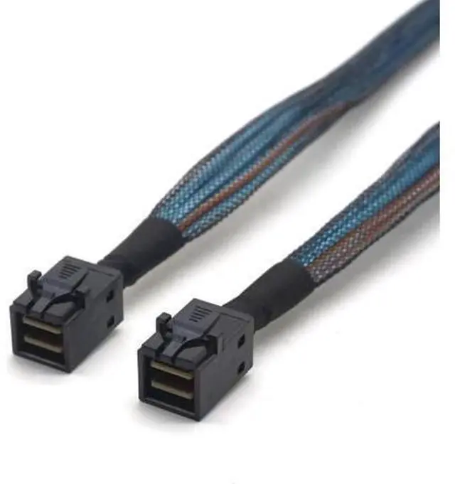 Main image of Mini SAS HD SFF 8643 Cable Internal SFF-8643 SAS Cable Mini SAS SFF-8643 to 8643 Cable Adapter for Computer Hard Disk 0.5m/1m