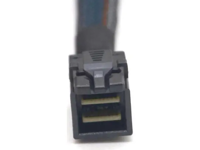 Alt view image 6 of 7 - Mini SAS HD SFF 8643 Cable Internal SFF-8643 SAS Cable Mini SAS SFF-8643 to 8643 Cable Adapter for Computer Hard Disk 0.5m/1m