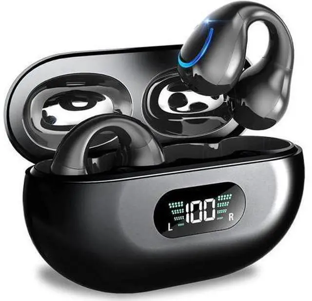 Main image of Wireless Headphones, Bluetooth 5.3 Earbuds In Ear 10mm Drivers Wireless Headphones 36H Deep Bass Stereo Bluetooth Earbuds Built in ENC Mic, LED Display, USB-C, IPX7 Waterproof Bluetooth Earphones