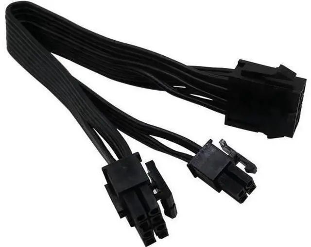 Main image of (2-PCS ) CPU 8 Pin Female to CPU 8 Pin ATX 4 Pin Male Power Supply Converter Adapter Extension Cable for Motherboard 9.5-inch(24cm)