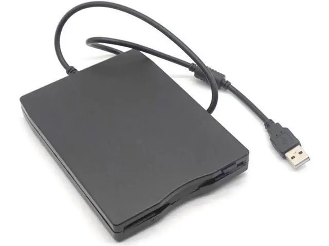 Alt view image 3 of 7 - 1.44 MB Floppy Disk 3.5" USB External Drive Portable Floppy Disk Drive Diskette FDD For Laptop Desktop PC