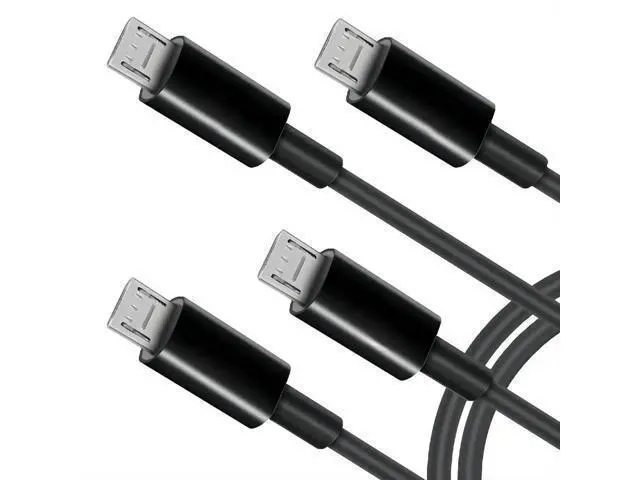 Alt view image 4 of 7 - Micro USB Splitter Cable,2 in 1 USB 2.0 A Male to Dual Micro USB Male Charging Cord Multi Micro USB Data Sync Adapter Cable Split Micro USB Connection Wire (Black-1m-2 Mrico)