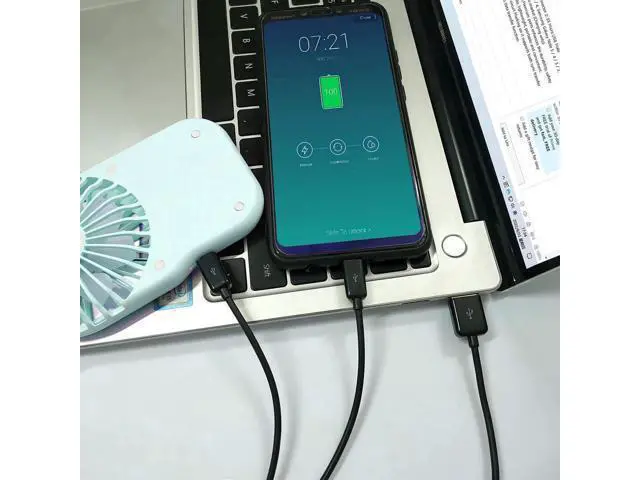 Alt view image 7 of 7 - Micro USB Splitter Cable,2 in 1 USB 2.0 A Male to Dual Micro USB Male Charging Cord Multi Micro USB Data Sync Adapter Cable Split Micro USB Connection Wire (Black-1m-2 Mrico)
