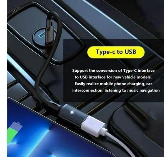 Alt view image 4 of 7 - USB C to USB Adapter,2 Pack USB Type C Male to USB 3.0 A Female OTG Cable Converter Compatible with MacBook Pro/Air 2020 2019, Pad Pro 2021, Samsung Galaxy S21 S20 S20+ Ultra Note 10 Black