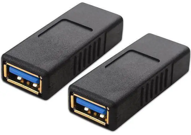 Main image of 2-Pack USB 3.0 Coupler USB Female to Female Adapter Gender Changer