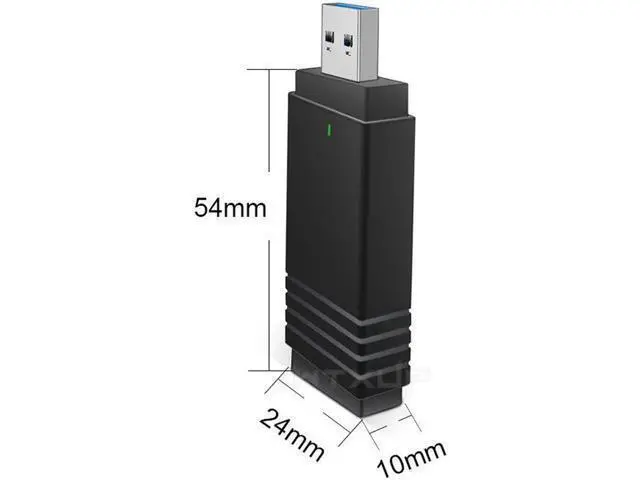Alt view image 5 of 7 - USB Wifi Adapter 1200Mbps + Bluetooth 5.0 5ghz USB Support MAC OS Ethernet PC Wi Fi Adapter Lan Wifi Dongle AC Wifi Receiver