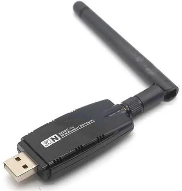 Main image of 300Mbps USB Wireless 802.11n/g/b Wi-Fi Adapter Receiver Network Card 5dbi Antenna wifi Ethernet Dongle Lan network card