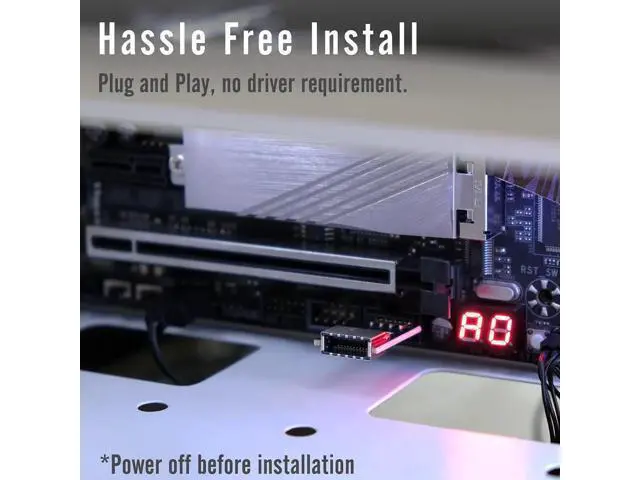 Alt view image 3 of 7 - USB2.0 Internal Header (9-Pin) to USB3.1/3.2 Type-C (20-Pin) A-Key Front Panel 180 Degrees Adapter, Extend USB Type E Ports to PCs Front Panel USB Ports