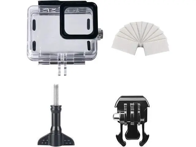 Alt view image 4 of 7 - 60M Waterproof Case for GoPro Hero 10 Black / Hero 9 Black, Protective Underwater Dive Housing Shell with Bracket Accessories for Go Pro Hero10 Hero9 Action Camera