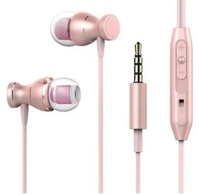 Main image of in-Ear Earbuds Headphones Werleo Magnetic Wired Earphones Stereo Bass Noise Cancelling Ear Buds Headsets with Microphone and Volume Control for All 3.5mm Jack Phones