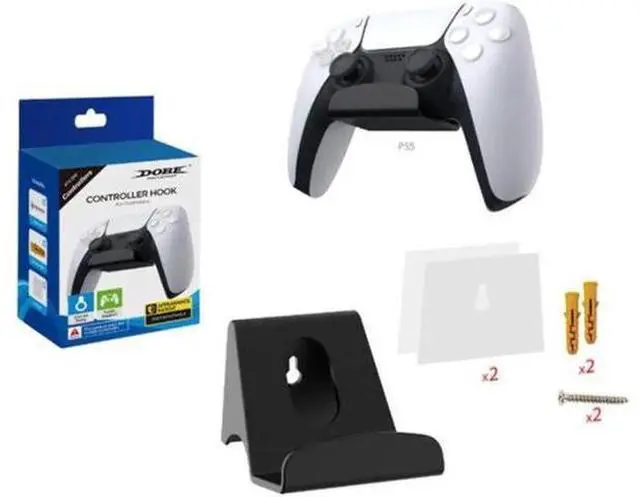 Alt view image 2 of 5 - 2 Pcs Wall Hanging Bracket Game Handle Controller Headset Hook Hanger For Nintendo PS5/Xbox/Switch Pro gamepad