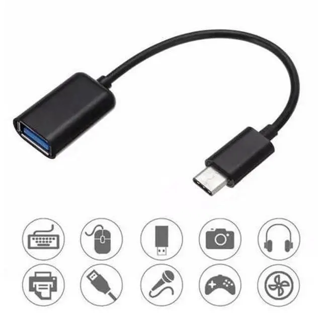 Alt view image 7 of 7 - USB C to USB Adapter,2 Pack USB Type C Male to USB 3.0 A Female OTG Cable Converter Compatible with MacBook Pro/Air 2020 2019, Pad Pro 2021, Samsung Galaxy S21 S20 S20+ Ultra Note 10 Black