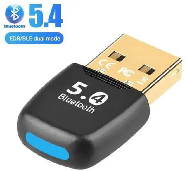 Main image of Latest Bluetooth 5.4 USB Adapter for PC Laptop, 20M Range Wireless Transmitter Dongle Bluetooth Adapter for Computer Desktop Windows 11/10/8.1, Pair w/Headset Headphones Speaker Keyboard Mouse