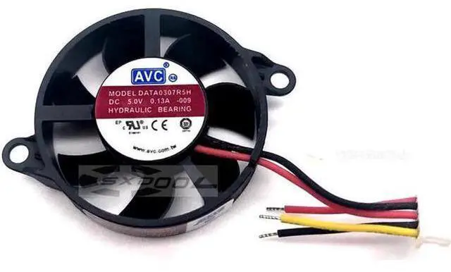 Alt view image 4 of 5 - AVC DATA0307R5H-002 3007 30MM 3CM Circular fan 30*30*7mm 5v