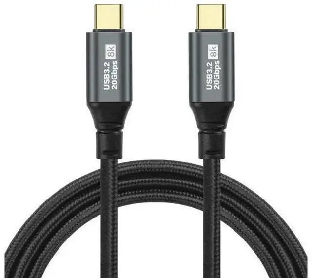 Main image of Gen3.2 Type-C Data Cable Dual Type-C Cable 100W High Definition 8k Projection Screen Cable 20GB Full Phone Data Cable 1m