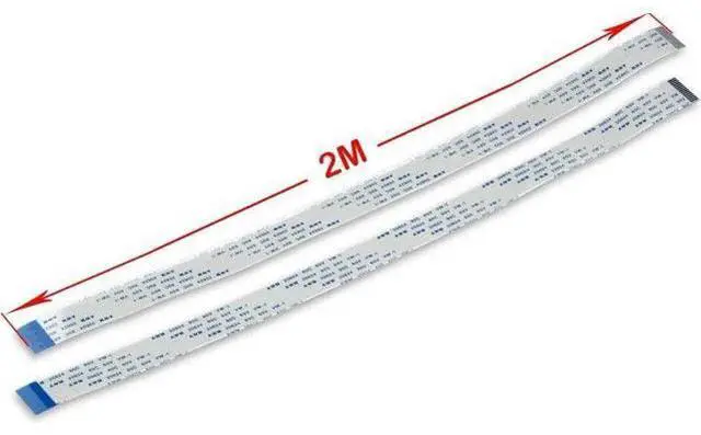Alt view image 5 of 5 - Werleo 2 Packs Ribbon Flat Cable for Raspberry Pi camera 15pin 1.0mm pitch 200cm / 6.56ft