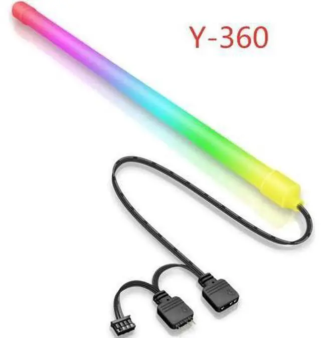 Main image of 26 Beads LED Strip Computer Chassis Silicone Light Bar 5V 3PIN ARGB Aura SYNC Light Strip PC Case DIY Decoration