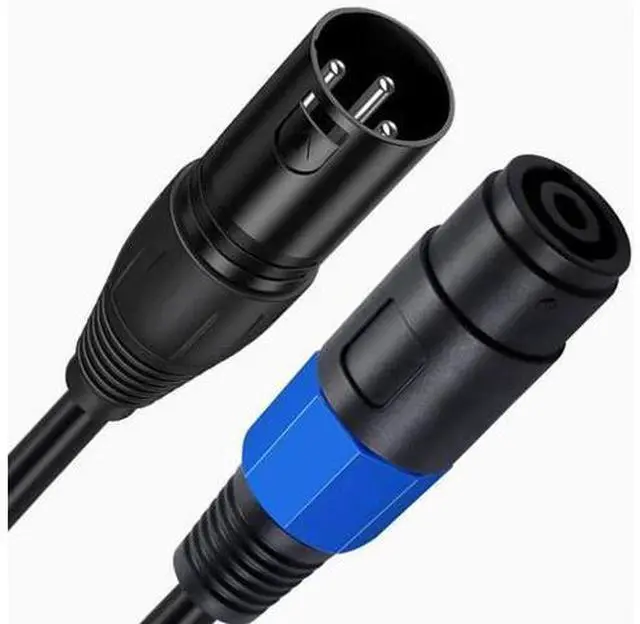 Main image of XLR Rotary Speakon female head audio extension cable Ohm professional audio stage microphone connection cable