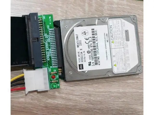 Alt view image 5 of 7 - 2.5 to 3.5 IDE Adapter,2.5 Inch 44 Pin Hard Disk Drive Laptop IDE to 40 Pin 3.5 Inch Desktop PC PATA Port Converter Card Adapter(IDE 2.5 to 3.5)