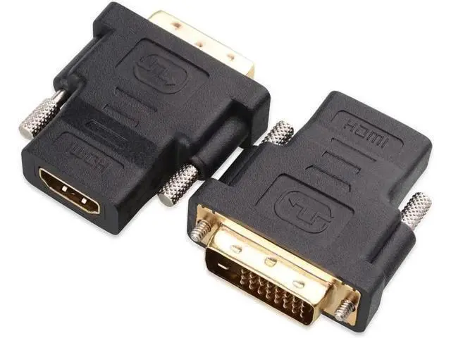 Alt view image 4 of 4 - 2-Pack HDMI to DVI Adapter (DVI to HDMI Adapter)
