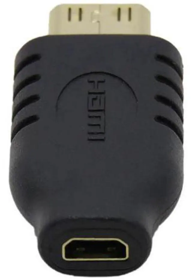 Alt view image 2 of 6 - Type D Micro HDMI Socket Female to Type-C Mini HDMI 1.4 Male Convertor Adapter Support 4K 60hz