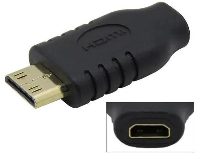 Alt view image 4 of 6 - Type D Micro HDMI Socket Female to Type-C Mini HDMI 1.4 Male Convertor Adapter Support 4K 60hz