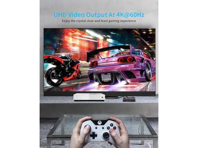 Alt view image 5 of 7 - 4K HDR HDMI Switch, 3 Ports 4K 60Hz HDMI 2.0 Switcher Selector with IR Remote, Supports Ultra HD Dolby Vision, High Speed (Max to 18.5Gbps), HDR10, HDCP 2.2 & 3D