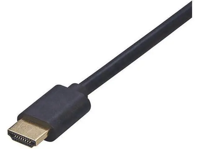 Alt view image 2 of 7 - HDMI to VGA, Hannord Gold-Plated HDMI to VGA 3.3 Feet Cable (Male to Male) Compatible for Computer, Desktop, Laptop, PC, Monitor, Projector, HDTV,, Roku, Xbox and More