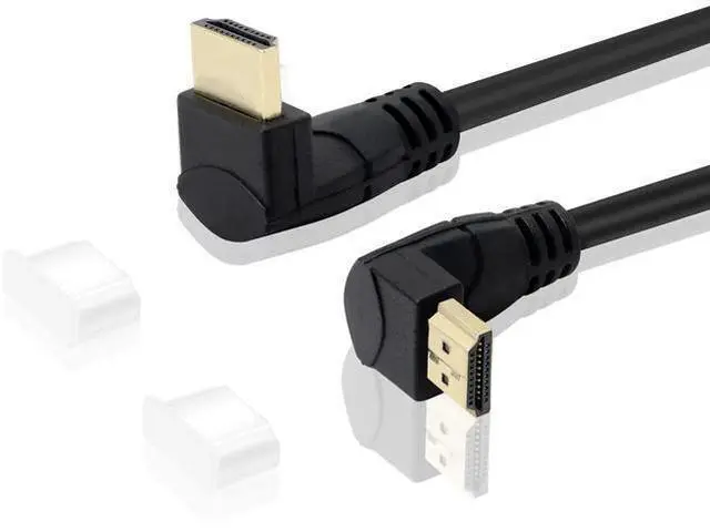 Main image of 90 Degree 15 cm Micro HDMI male to HDMI male cable delivers both high-definition video and digital audio from digital devices to your home theater. It offers an ideal way to connect digital devices wi