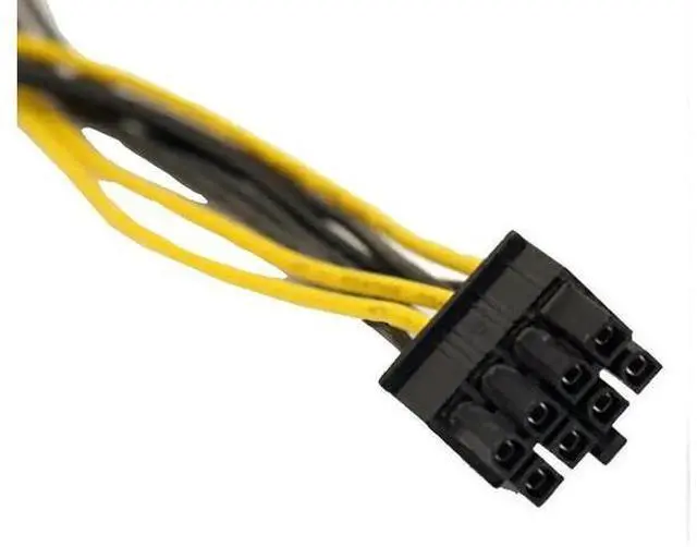 Alt view image 3 of 6 - Dual Molex LP4 4 Pin To 8 Pin PCI-E Express Converter Adapter Power Cable Wire Dropshipping Mar6 A