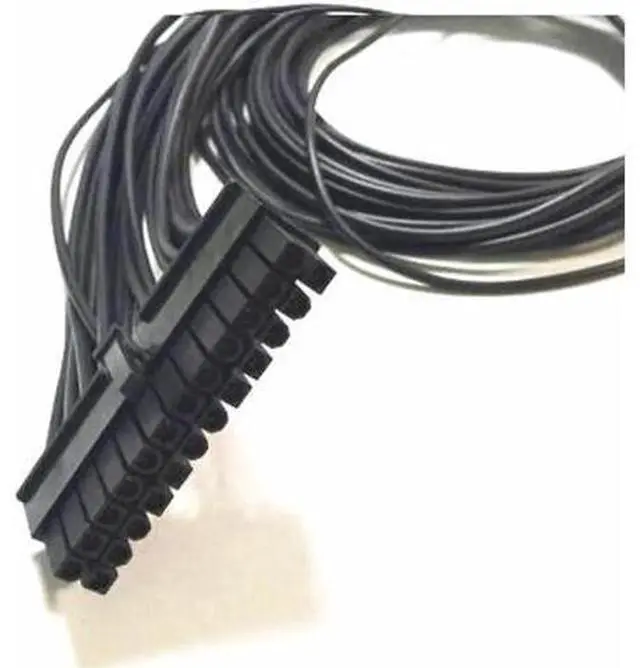 Alt view image 2 of 4 - 20pin to 20+4 Pin Port Power Supply Cable Male to Male 24 pin to 20 Pin ATX power adapter Cable