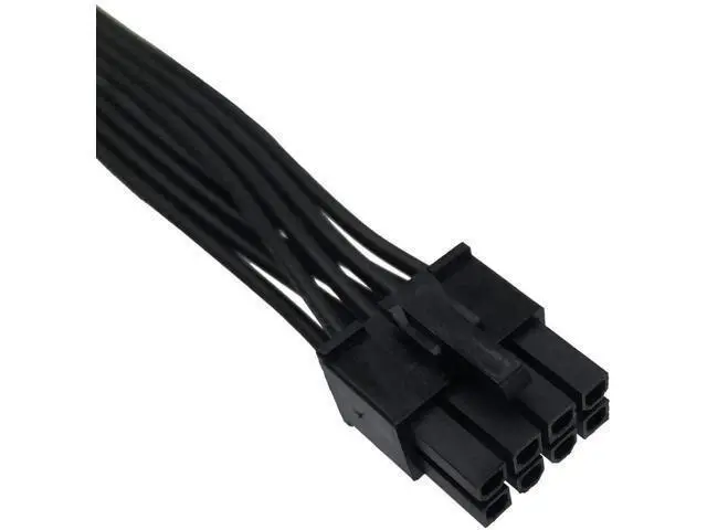 Alt view image 3 of 4 - (2-Pack) 4 Pin to 8 Pin CPU Power Adapter, ATX 4 Pin to Motherboard CPU 8 Pin Converter Extension Cable for Power Supply 9.5-inch(24cm)