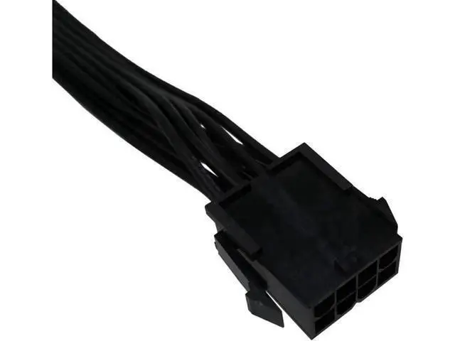 Alt view image 4 of 4 - CPU 8 Pin Female to CPU 8 Pin ATX 4 Pin Male Power Supply Converter Adapter Extension Cable for Motherboard 9.5-inch(24cm)