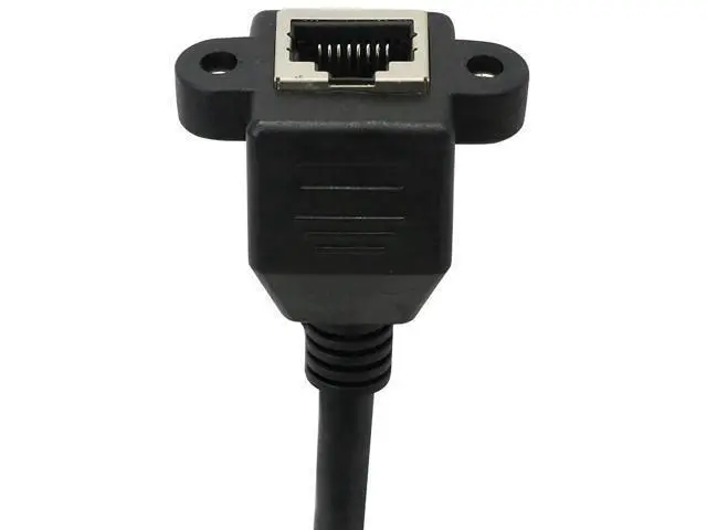 Alt view image 5 of 5 - RJ45 Ethernet Adapter Cable 90 Angle Right Male to Famale Ethernet Switch Adapter Cable for CAT 5/CAT 6 LAN Ethernet Socket Connector Adapter Cat5 Cat6 Cable(Right)