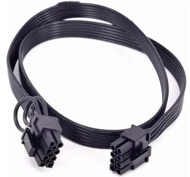 Alt view image 5 of 6 - CPU 8Pin to 8Pin (4+4Pin) Modular Power Supply Cable For TX850M TX750M TX650M TX550M TX-M Series Semi Modular PSU 60CM