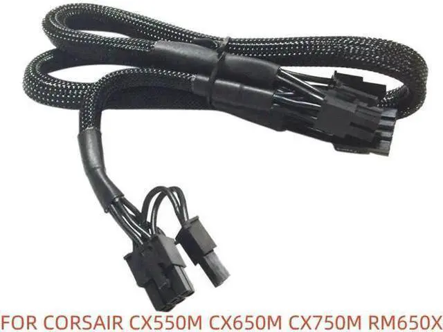 Main image of FOR CX550M CX650M CX750M RM650X 8 PIN TO DUAL 8 PIN PCIE VGA POWER Cable