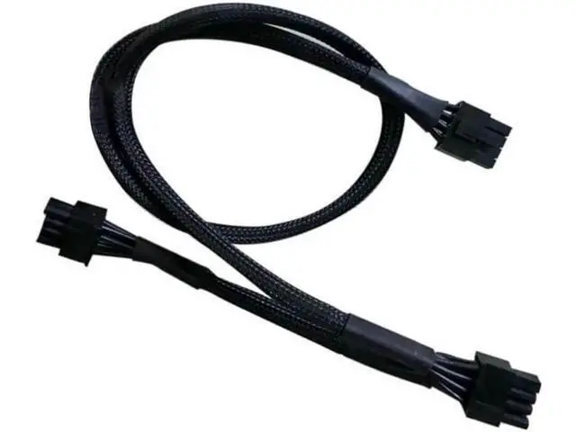 Alt view image 5 of 7 - PCI-E 8pin to Dual 8(6+2)Pin Power Supply Cable PCIe 8 Pin 1 to 2 Spliter ATX 8pin PSU to GPU PCIE 8Pin for RM1000 RM850 RM750 RM650 RM550 RM450